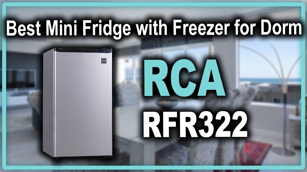 RCA RFR322 Mini Refrigerator with Compact Freezer Compartment Review - Best Mini Fridge for Dorms