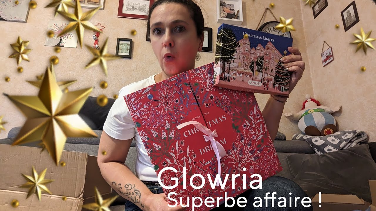 1ère box Glowria + Calendrier de l'avent/ 39€ Imbattable !