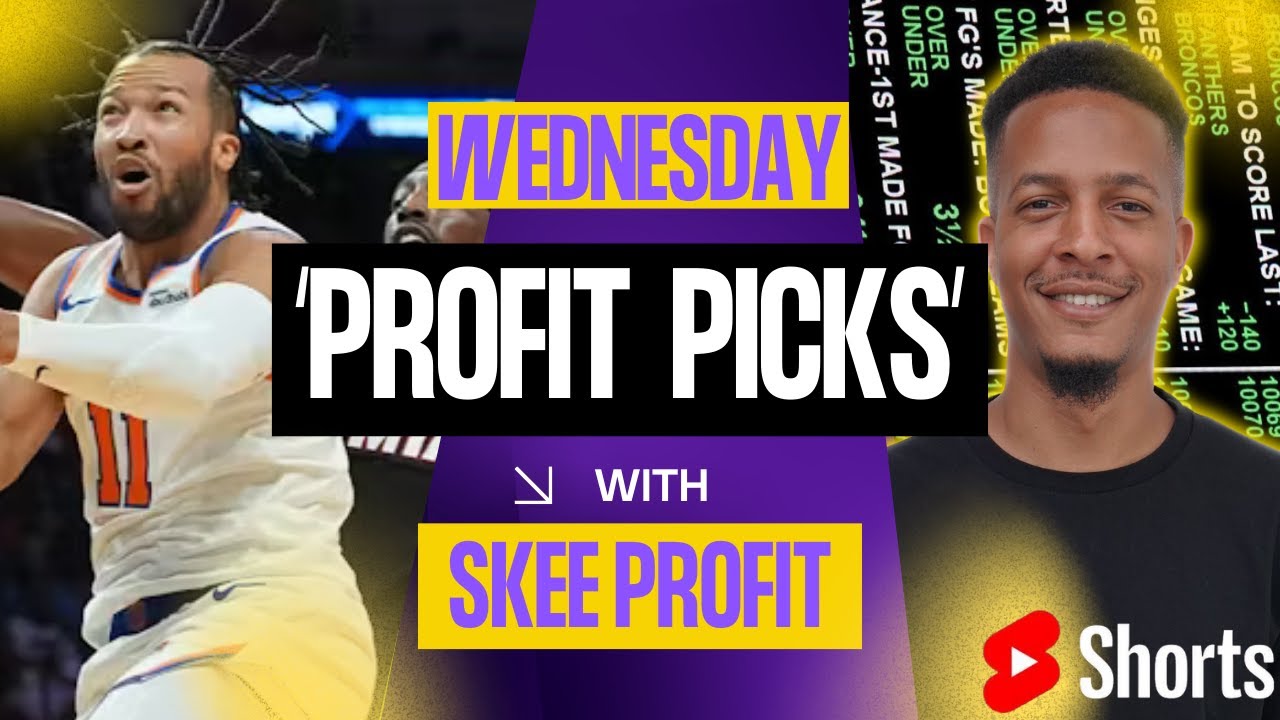 TONIGHT’S NBA GAMES = FREE MONEY? 💸 | Wednesday NBA Predictions & Best Bets | Profit Picks  📱