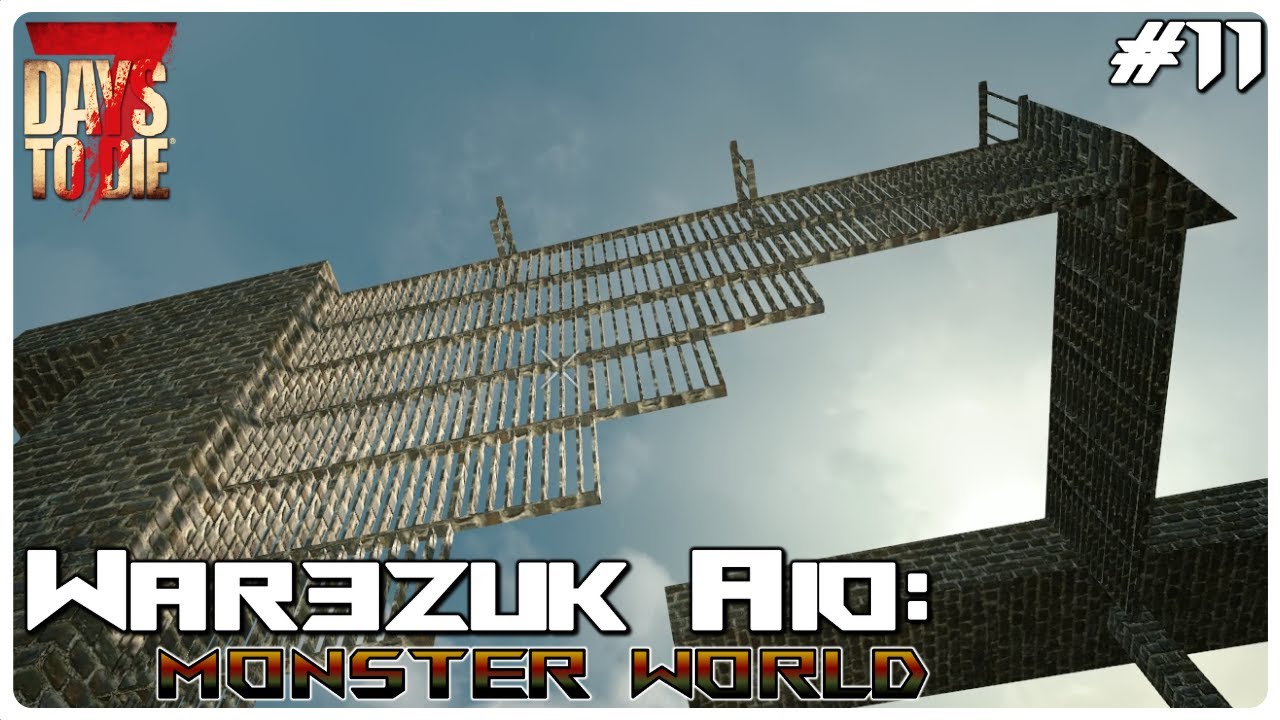 7 Days to Die War3zuk AIO Mod | Constructing Our Super Easy & OP Horde Base Design! | Lets Play
