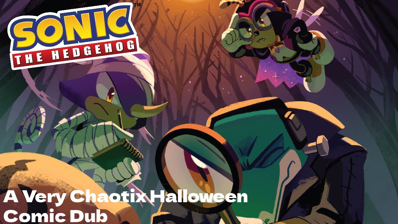 Sonic The Hedgehog IDW Halloween Special Comic Dub - "A Very Chaotix Halloween"
