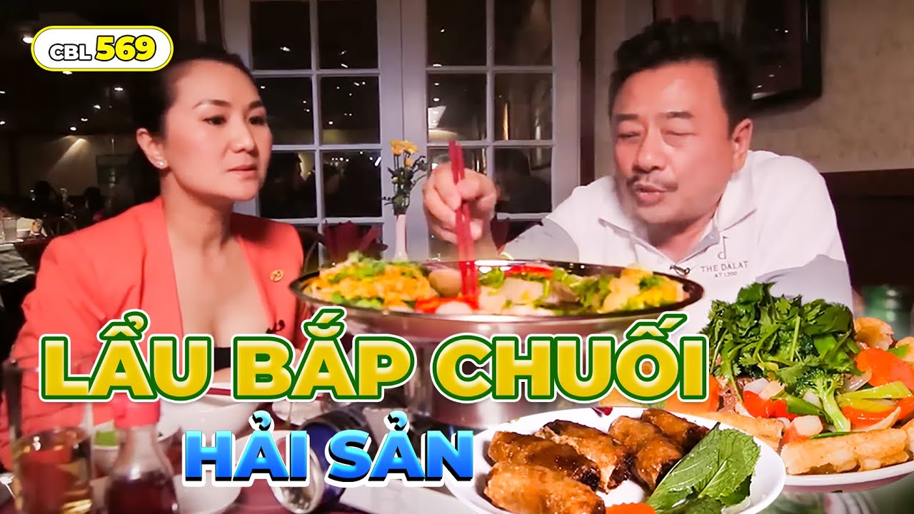 Ăn LẨU BẮP CHUỐI HẢI SẢN ở FAVORI RESTAURANT in Little Saigon, California | MC VIỆT THẢO | CBL 569