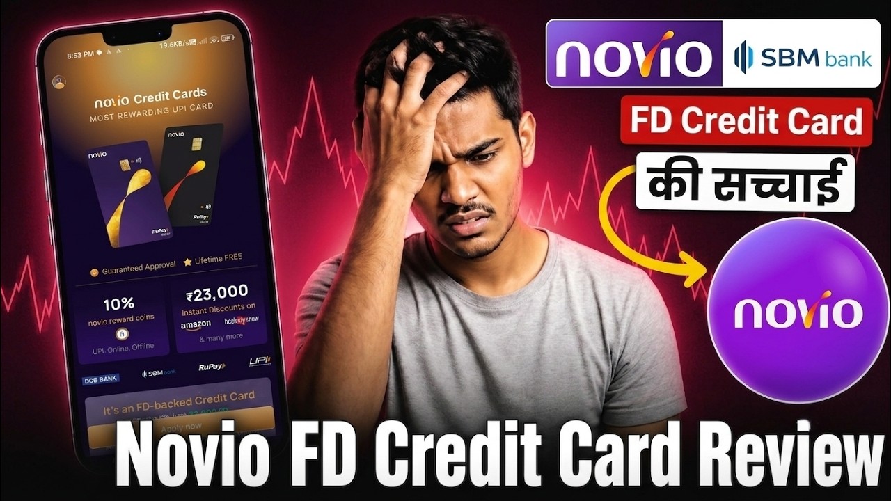 Novio FD Credit Card Review 2026 | Novio FD Credit Card 7% Interest की सच्चाई |