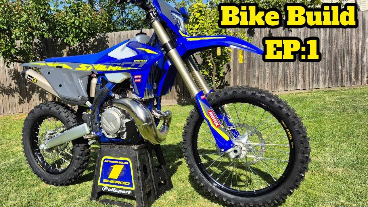 2025 Sherco Bike Build Episode 1 (Stock Bike)