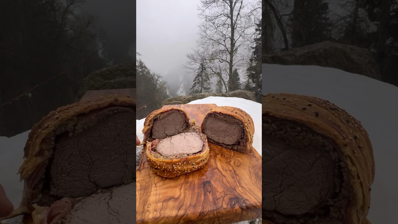 Beef Wellington Cooking 🥐🥩 - Milf&ouml;y Hamurunda Bonfile Sarma