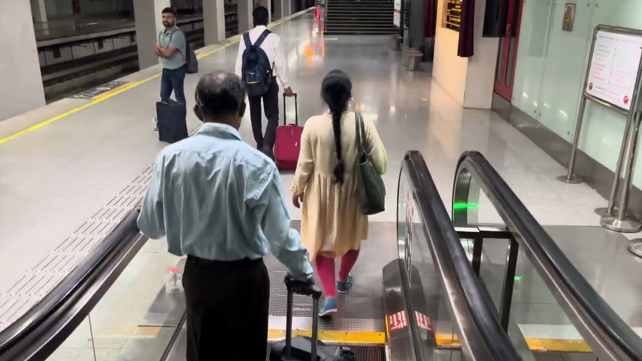 Lucknow Airport to Charbagh Railway station by metro