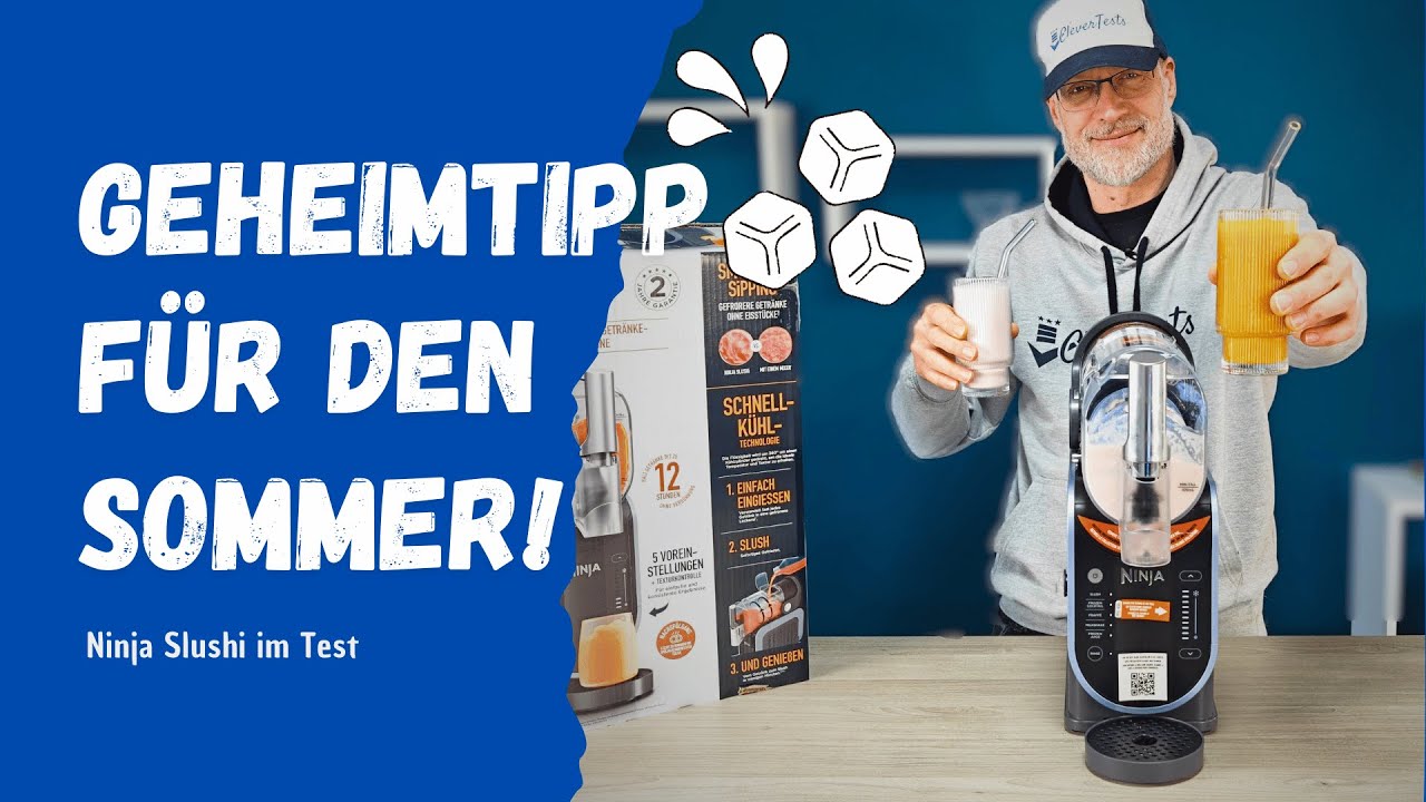 Ninja Slushi Test 2025🍧✅ Die perfekte Slush-Maschine für zu Hause? Top oder Flop?