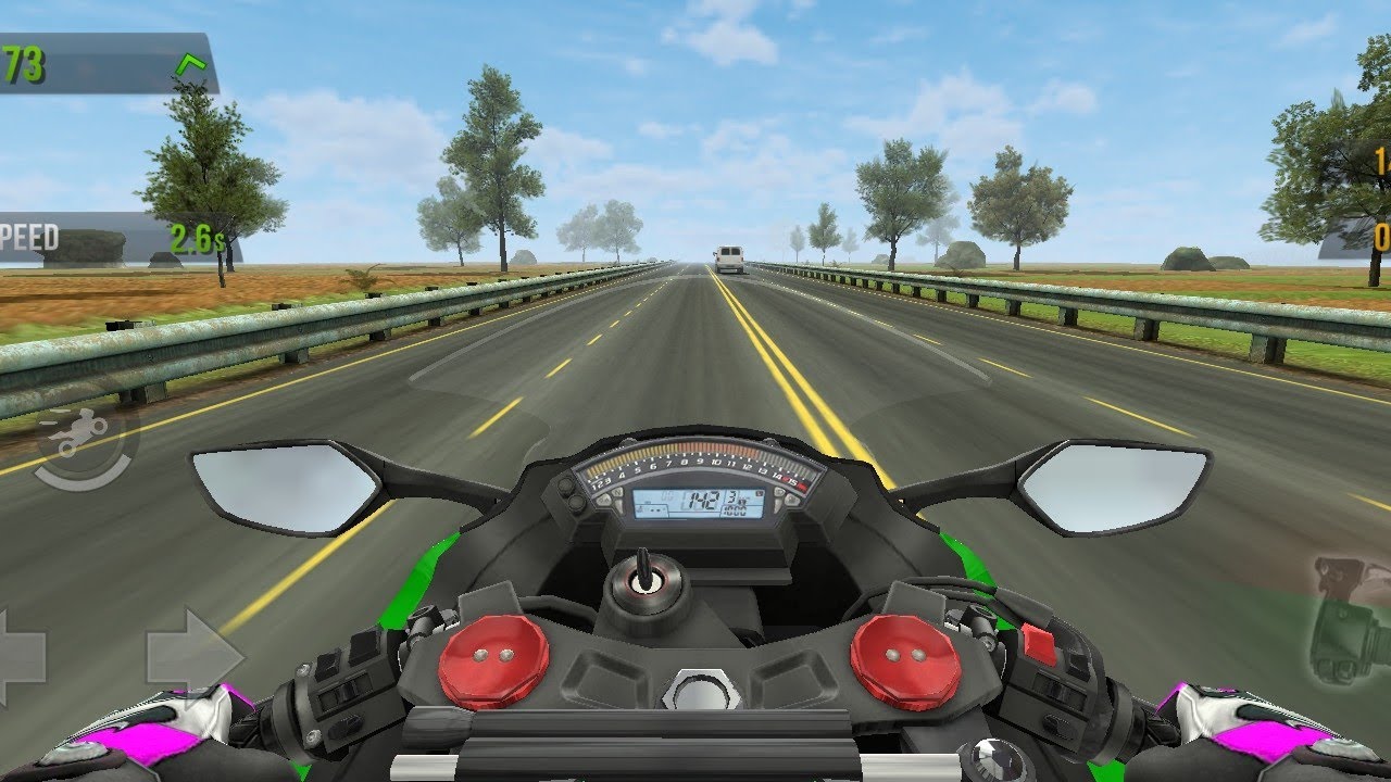 Traifficrider (Full Green Cololur in race Zx10r bike 🤑😱)full speed Green 🔥 GAMEPLAY!