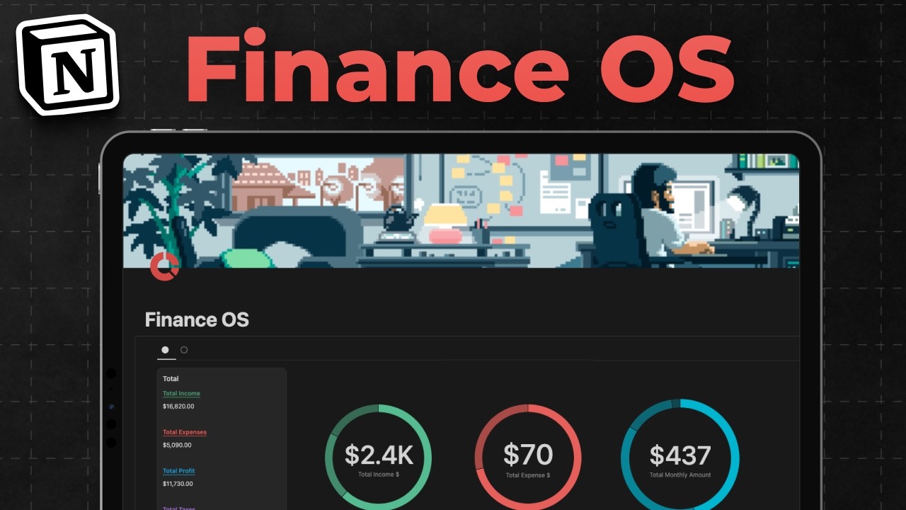 The Only Notion Finance Tracker You'll Ever Need!