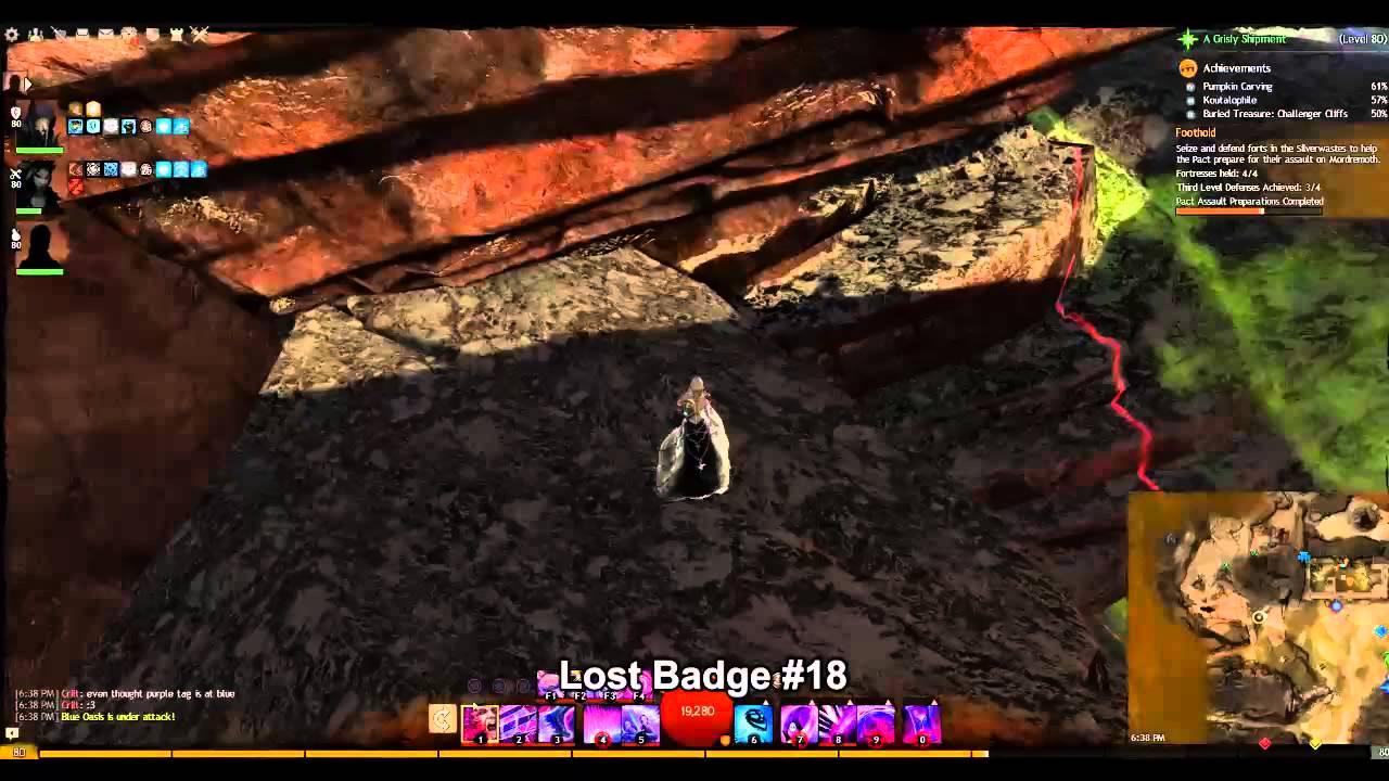 GW2 Lost Badges Silverwastes Achievement Guide