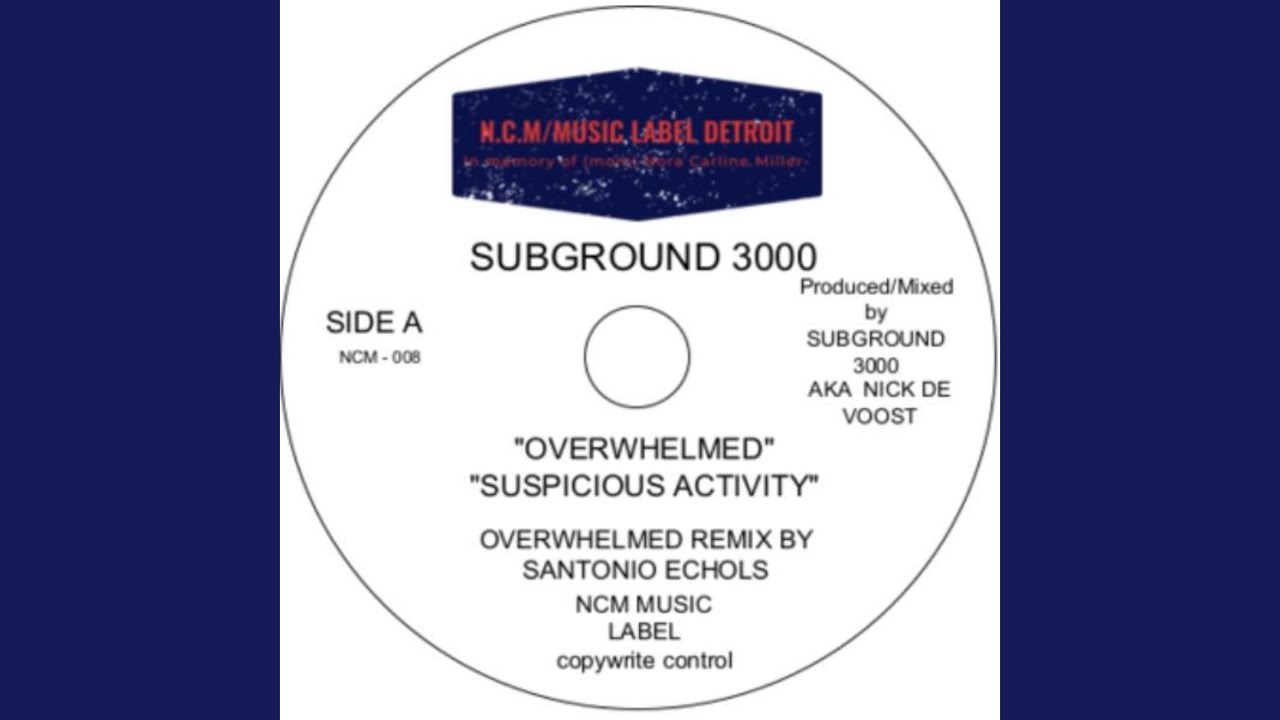 Overwhelmed (Santonio Echols Detroit Tech Edit)