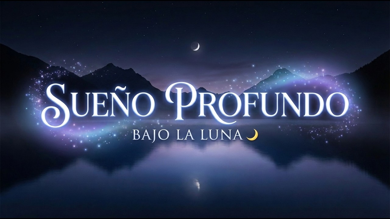 Sueño Profundo Bajo la Luna 🌙 Música Relajante para Dormir Toda la Noche