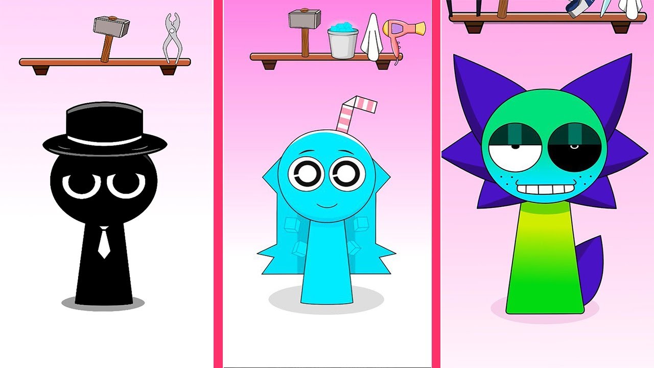 OH NO! HELP! 😱 BLACK 🆚 AQUA 🆚 SULFUR | Sprunki Incredibox