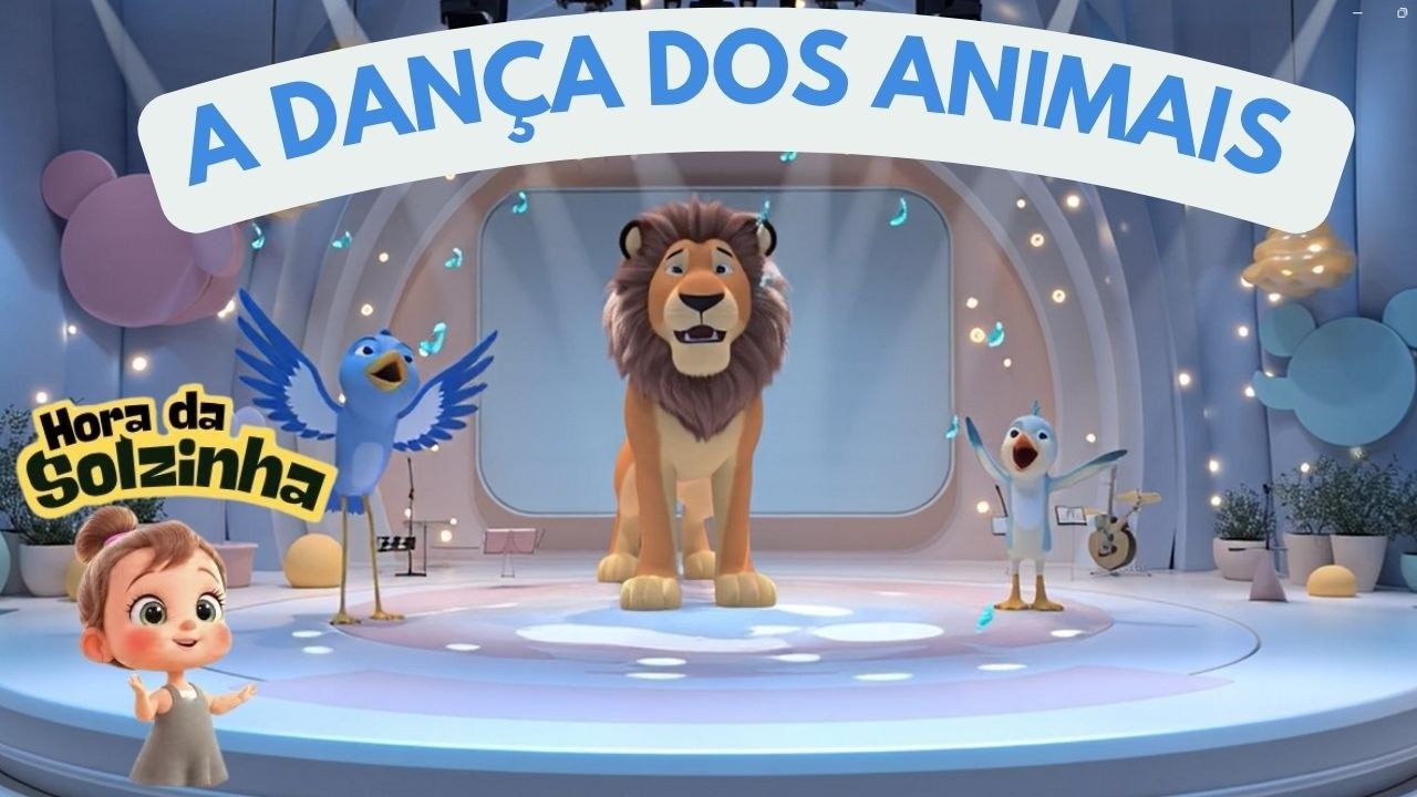🎶A Dança dos Animais #horadasolzinha #musicainfantil #aprenderbrincando #músicaparacrianças