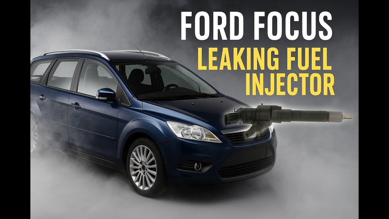 Ford Focus – Reparation av skadat spridarsäte  Fräsning & tätning Del 2