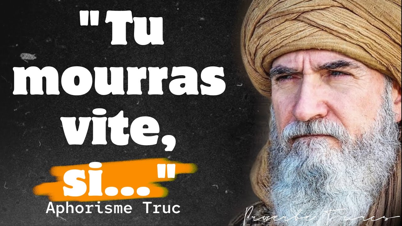 Les proverbes Turc les plus sages jamais dites