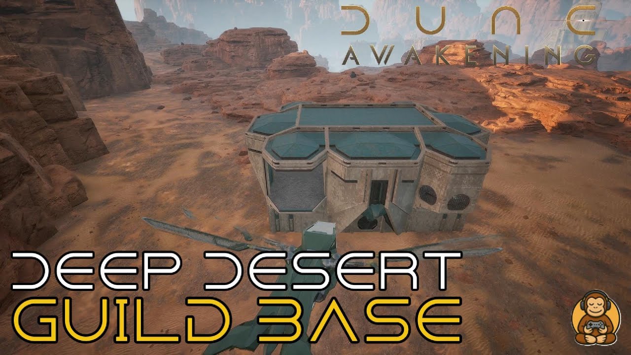 Dune Awakening: Deep Desert Base for Advanced Solo Players or Small Guilds | Compact & Efficient