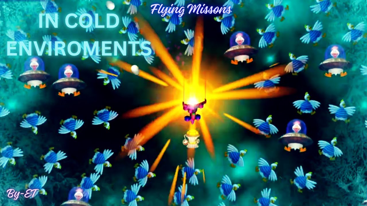 Chicken Invaders Universe : Flying Missions in COLD Enviroments!