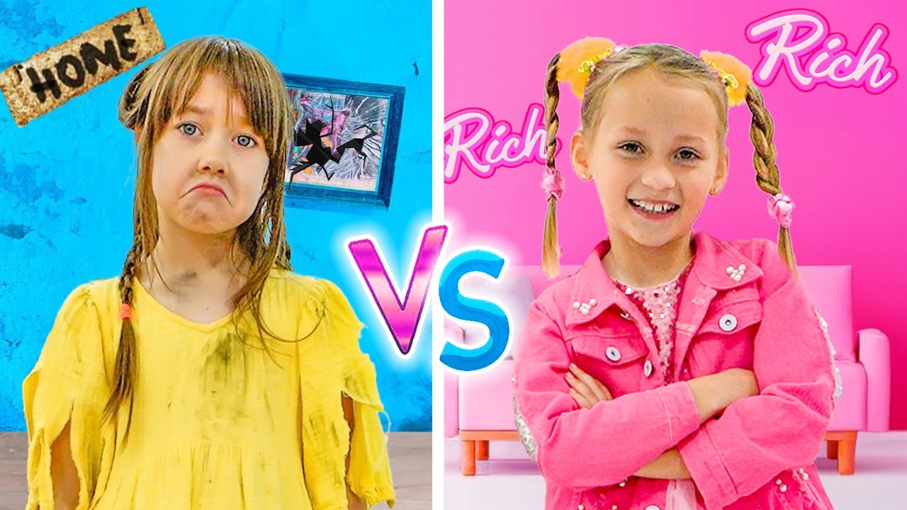 Fille pauvre vs Fille riche - Histoire pour enfants sur la diversit&eacute;