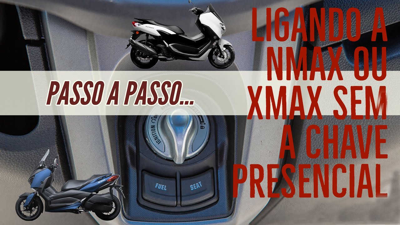 Ligando a nMAX 160 / xMAX 250 / Fluo sem a Chave Presencial