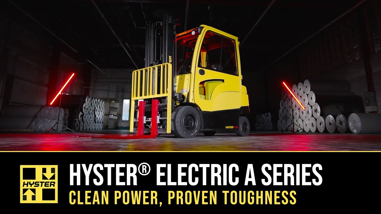The Electric Hyster&reg; A Series / CLEAN POWER, PROVEN TOUGHNESS.