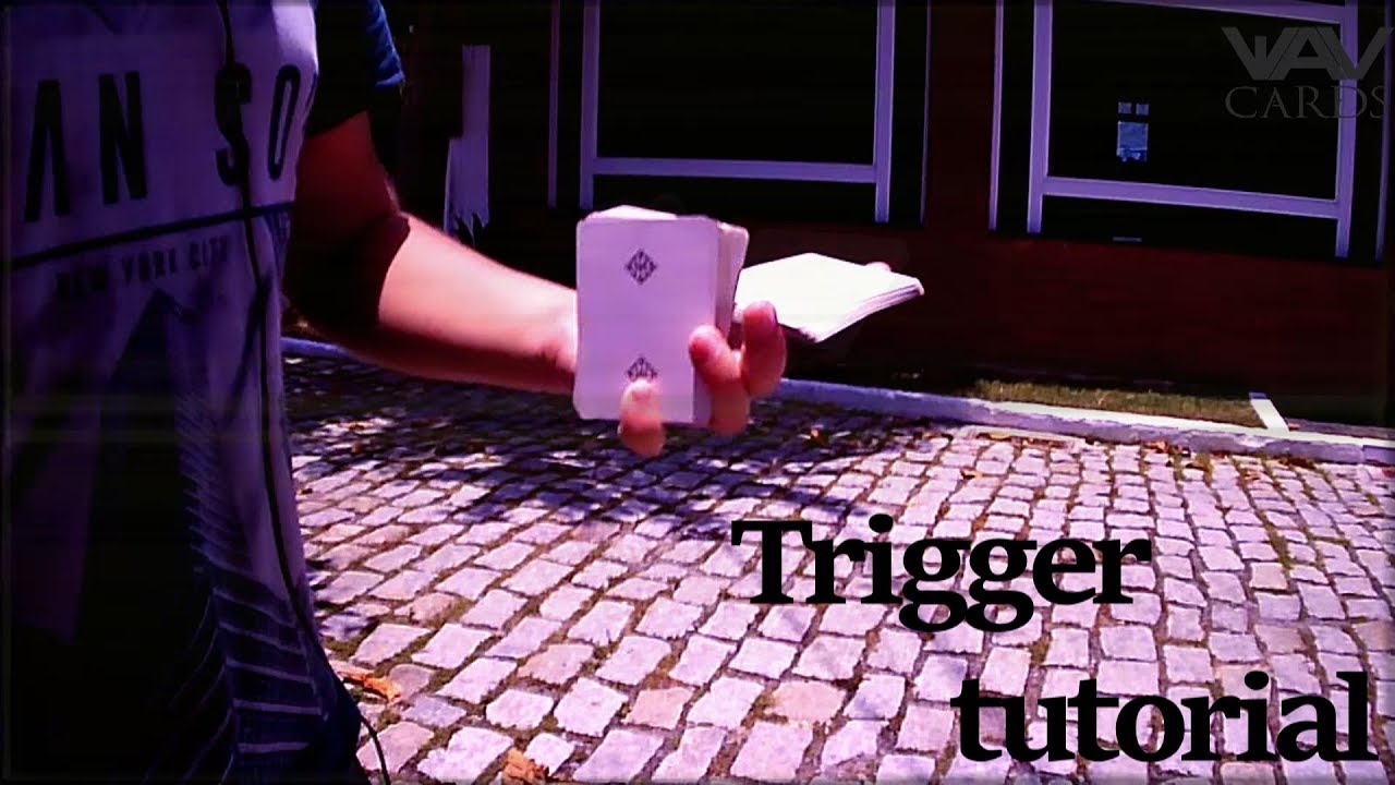 Trigger - Tutorial \ Cardistry: One-handed cut 60#