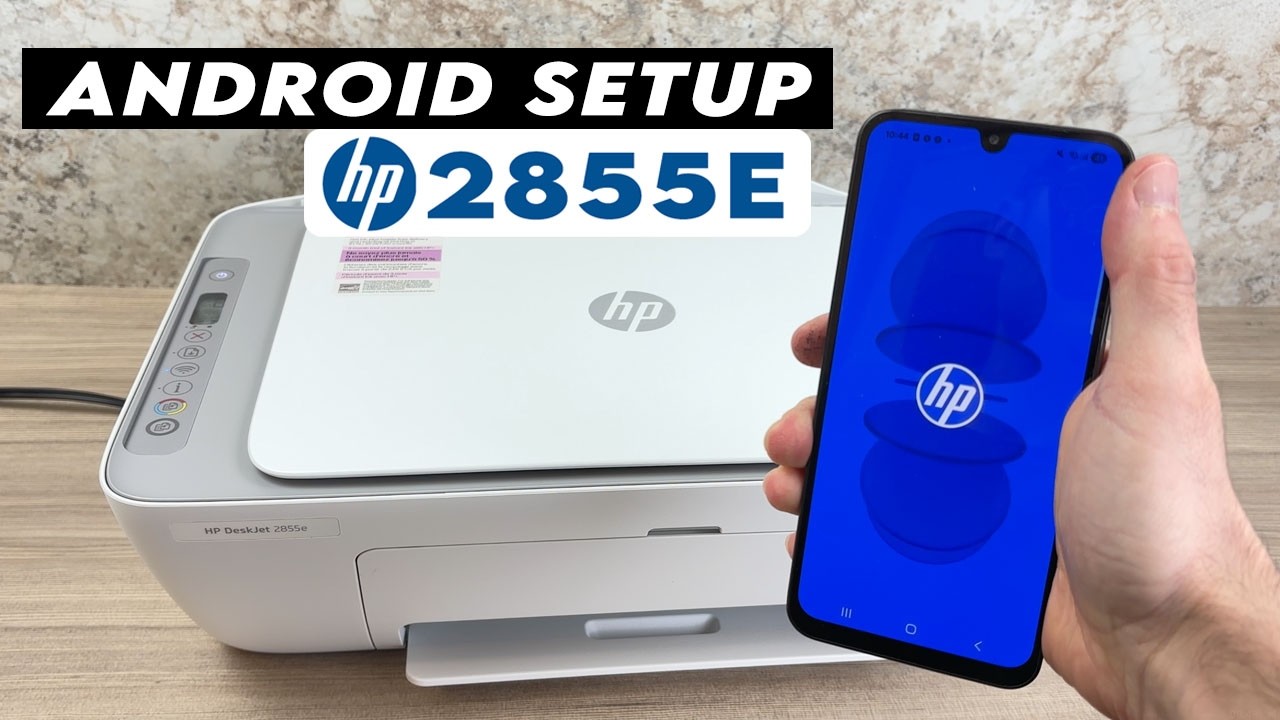 HP 2855e : How to Connect & Print With Android Smartphone
