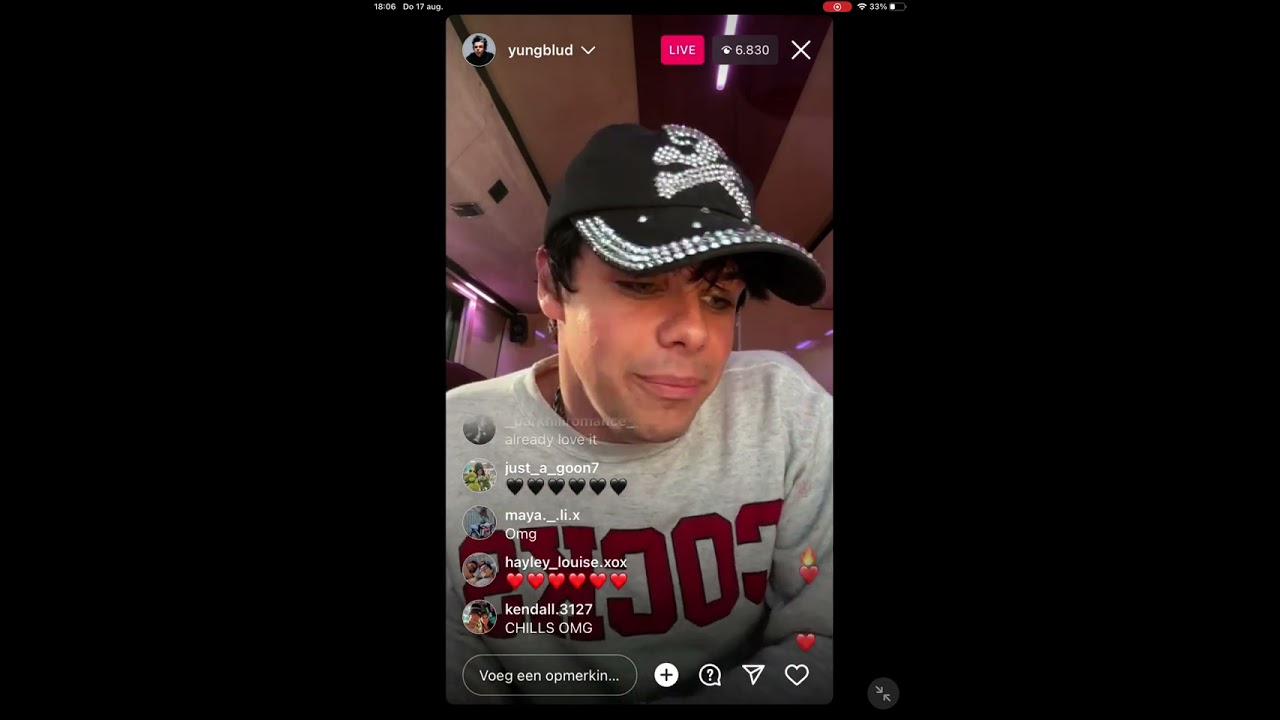 Yungblud instagram live, 17/08/2023, NEW SONG COMING! || yungblud videos
