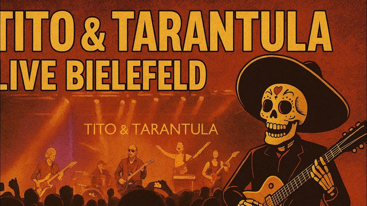 Tito & Tarantula Live Bielefeld 16.4.2025