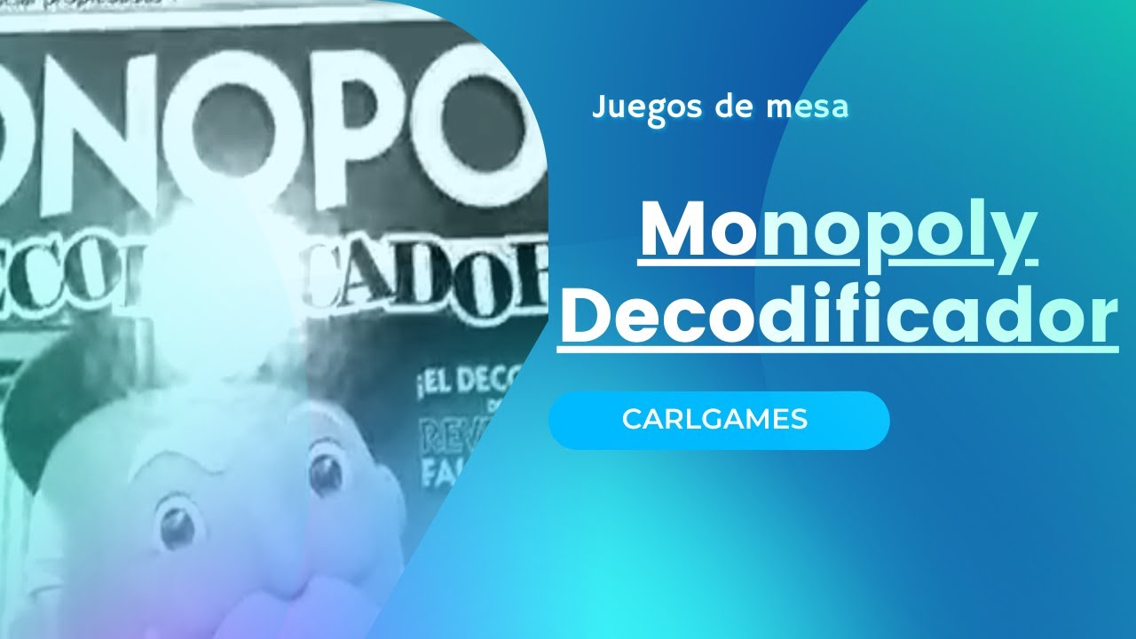 El unboxing del Monopoly Decodificador bien explicado 😎