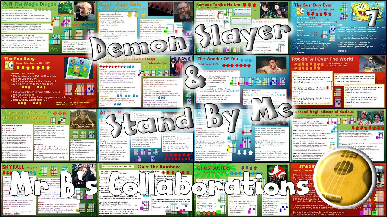 Specials Review Episode 7 - Demon Slayer & Stand By Me | Mr B's Ukulele Channel