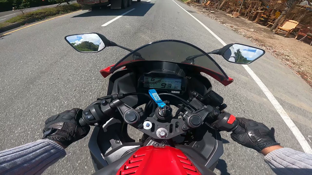 velocidad maxima, Yamaha R15 v3! top speed