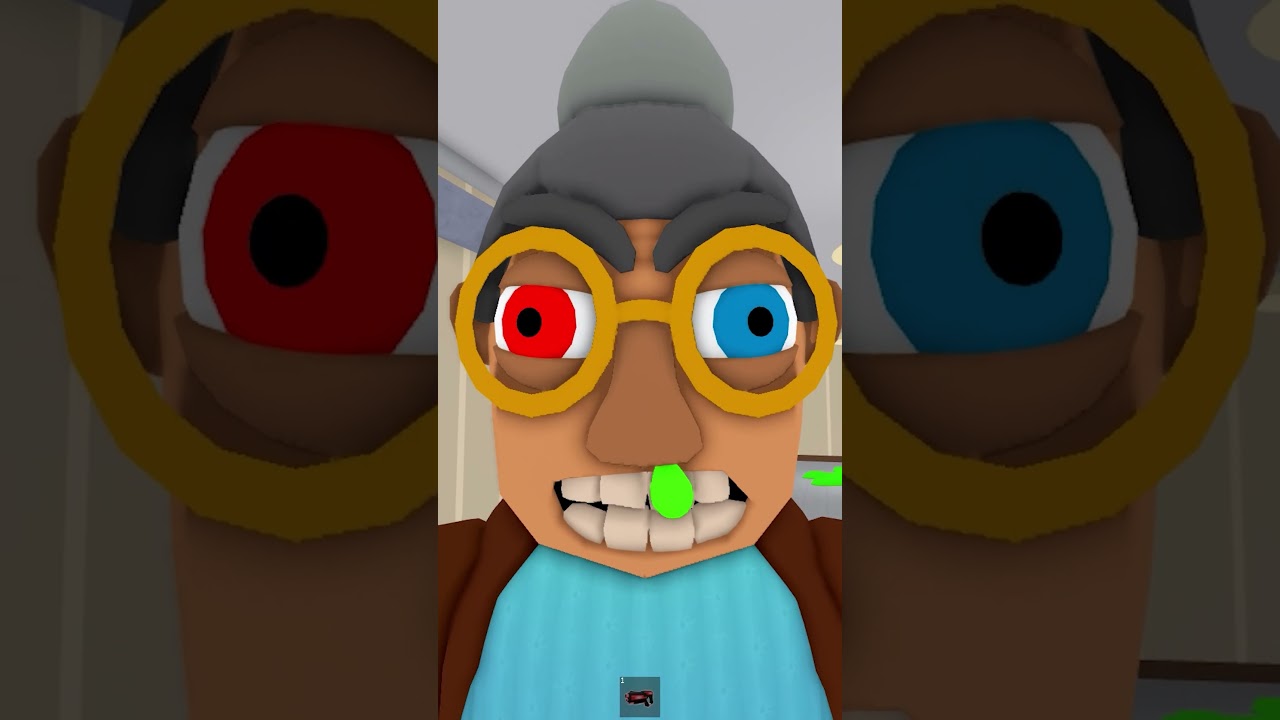 TEAM GRANDMA ESCAPE!👵🏻 (TEAMWORK OBBY) ALL JUMPSCARES & WALKTHROUGH #roblox #shorts
