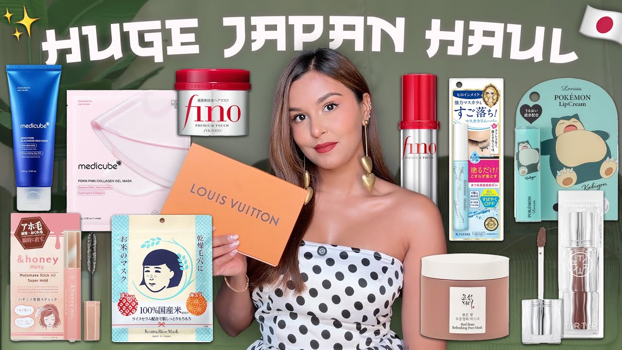 EVERYTHING I Bought From Japan🇯🇵💰/ Skincare, Haircare, Makeup & Luxury Bags