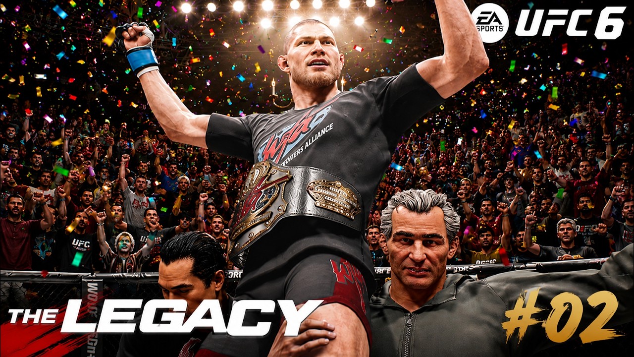 🏆 Я стал чемпионом WFA... А потом позвонили из UFC! | UFC 6 Режим &laquo;Легенда&raquo; №02
