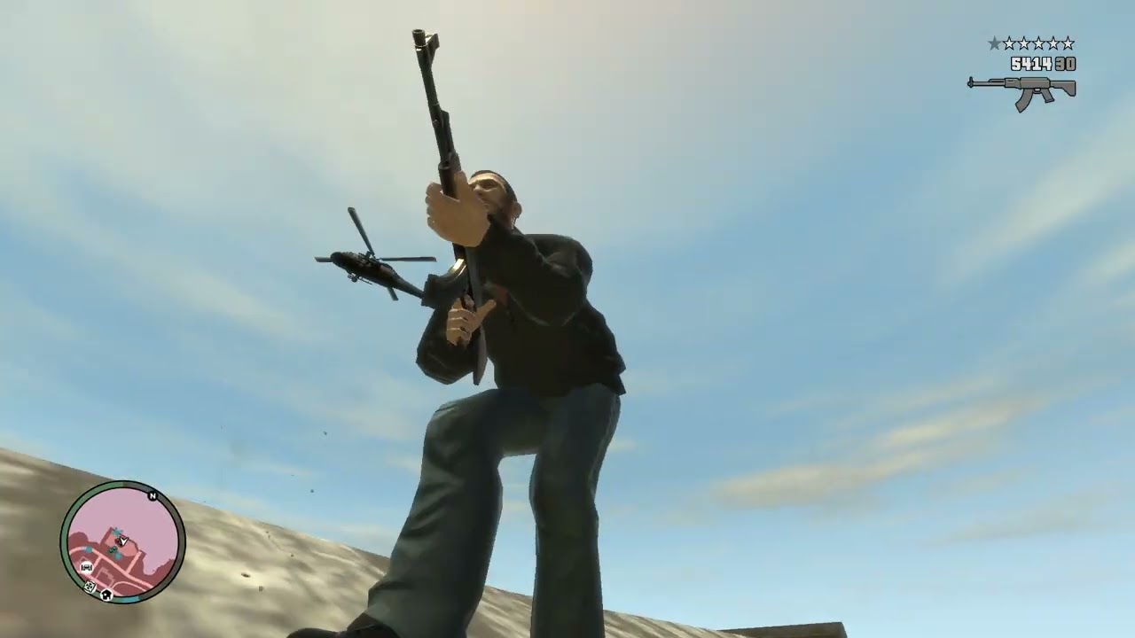 GTA 4 - Lost MC Casino Shootout + Six Star Escape