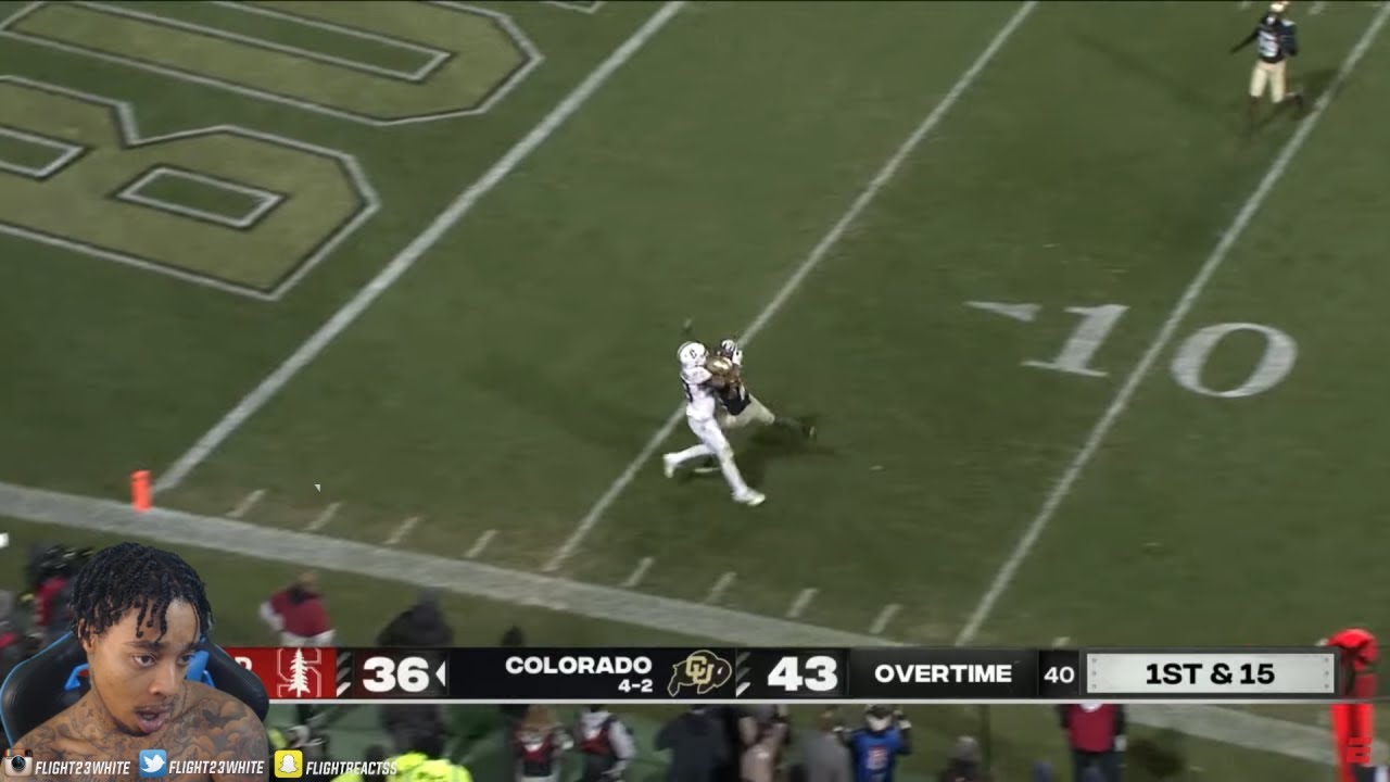 FlightReacts To Stanford Cardinal vs. Colorado Buffaloes | Full Game Highlights!