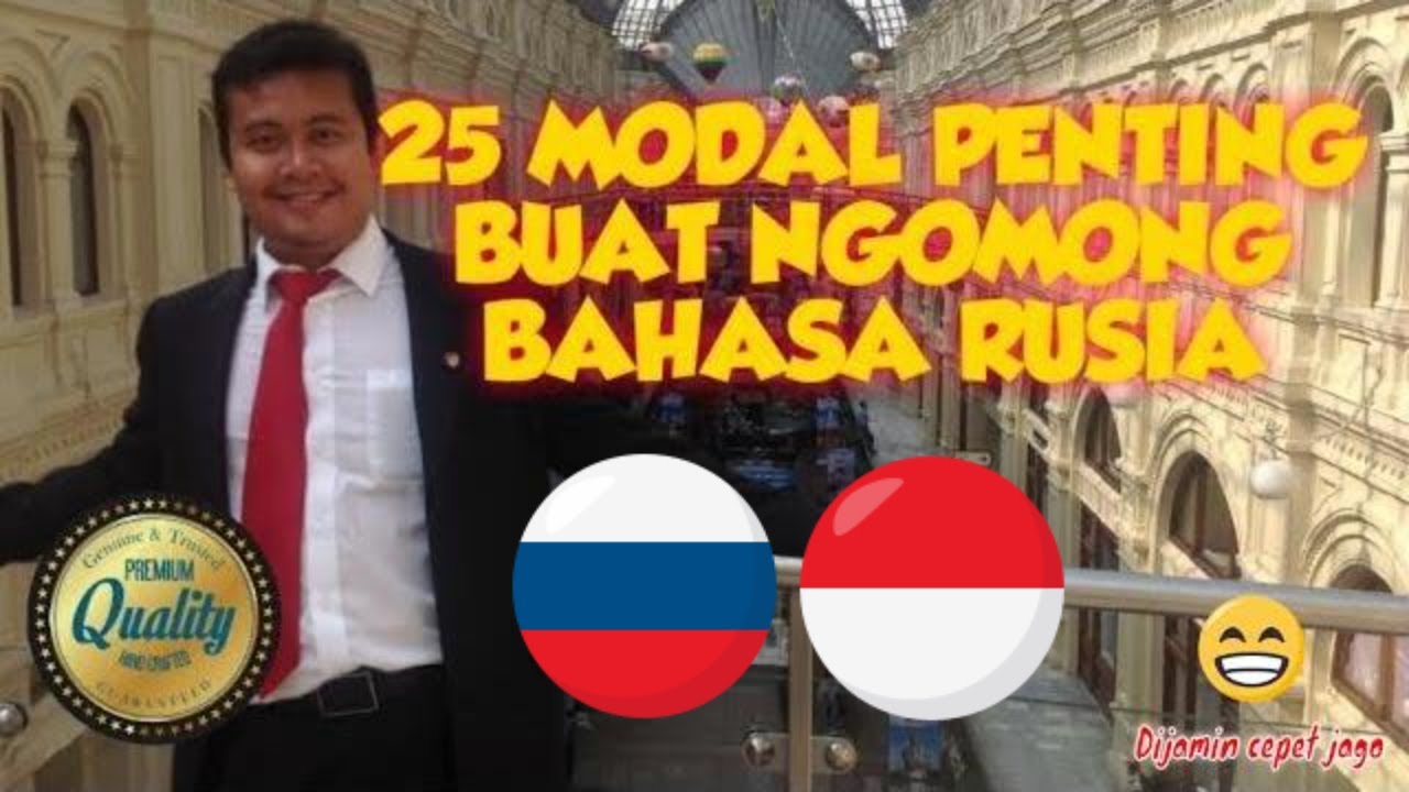 25 Kalimat Sakti bahasa Rusia yang kamu butuhkan di Rusia