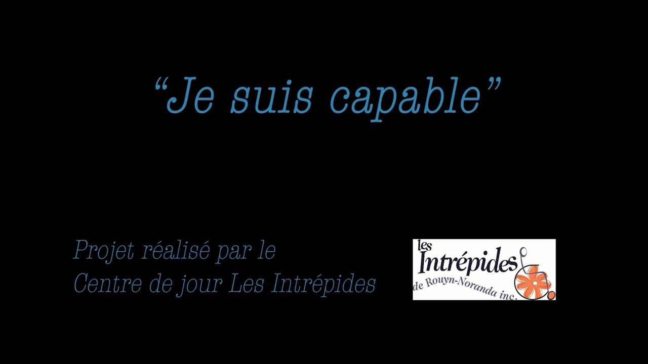 Je suis capable - SQDI 2021