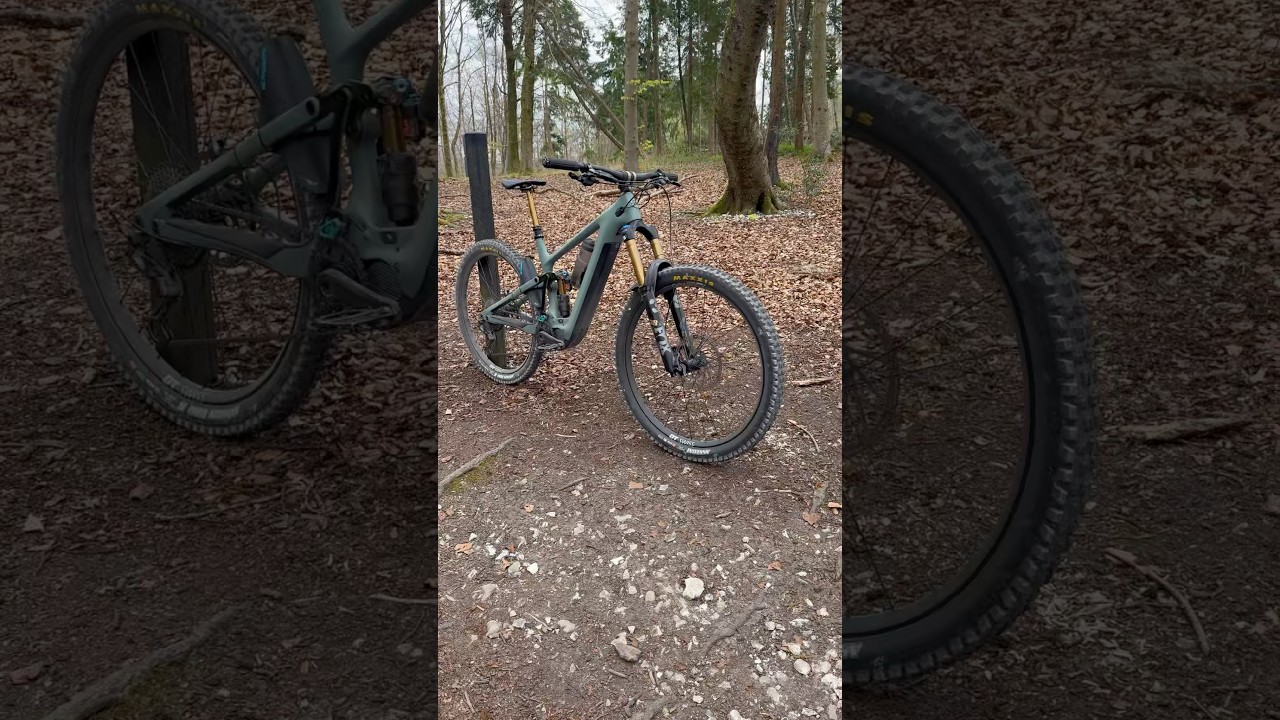 The 2022 Yeti 160E got a bit dusty today 😅 awesome bike, like it a lot  #subscribe #mtb #yeti160e