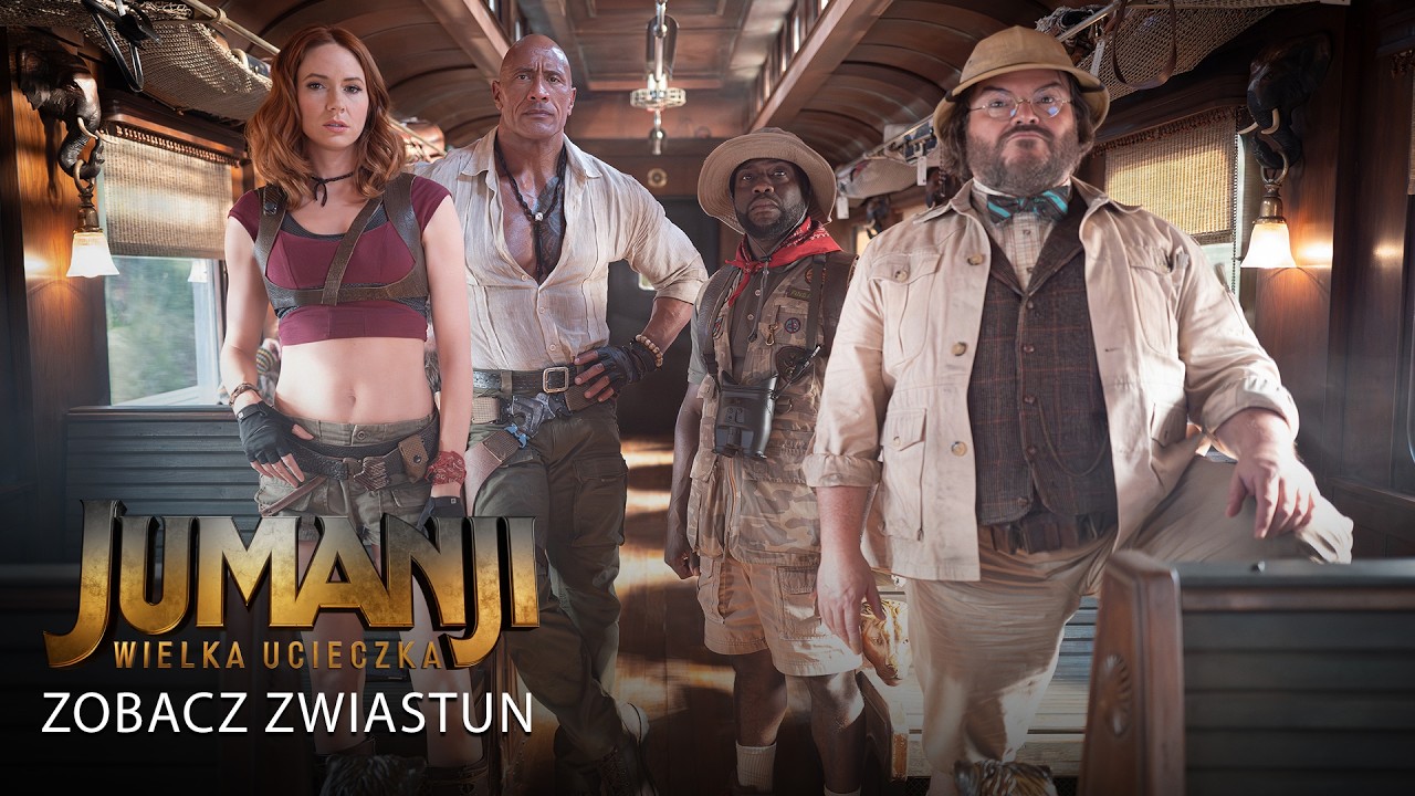 Jumanji: Wielka ucieczka &ndash; zwiastun filmu