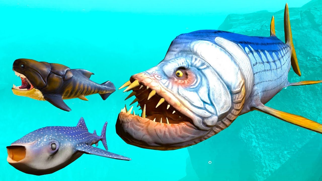 INCREDIBLE NEW Ancient Fish - Xiphactinus! - Feed and Grow Fish Gameplay