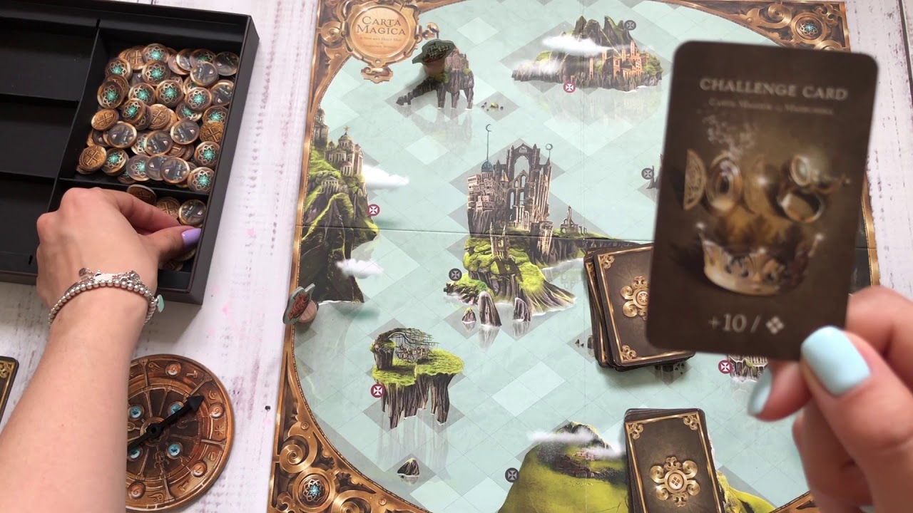 Обзор настольной игры Магическая Карта (Carta Magica) Marbushka