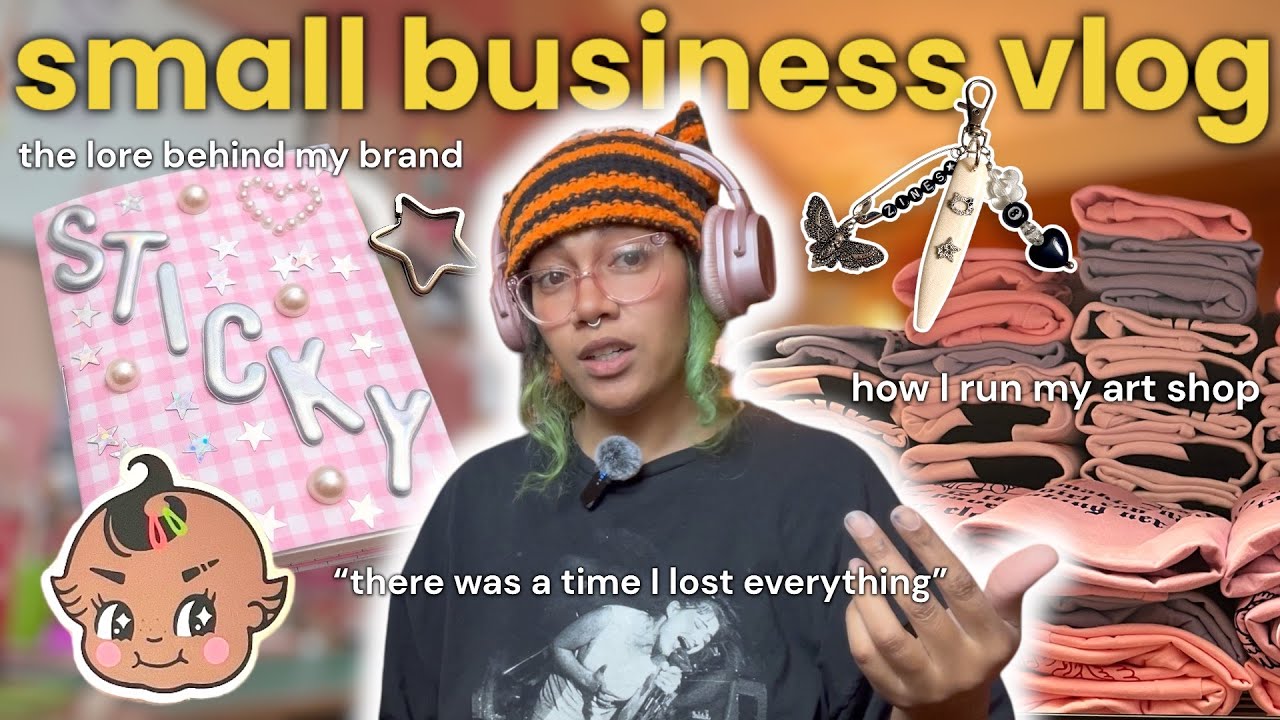 How I Make Money From Zines, Why I Prefer Handmade, & Art Shop Advice 🎀