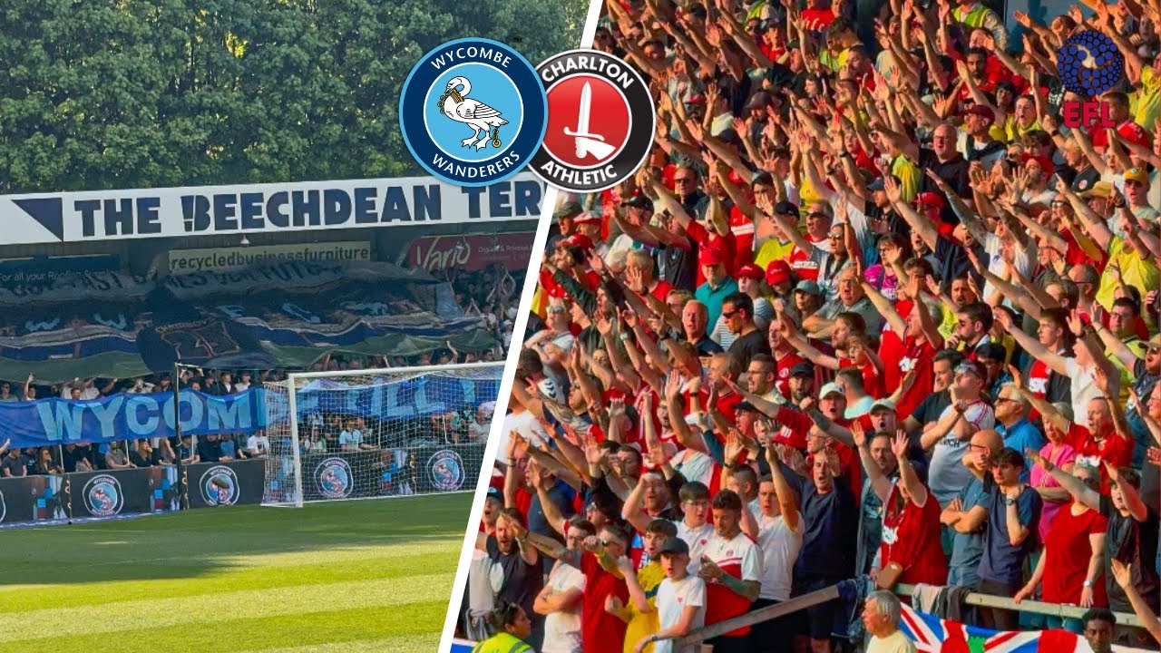 Big Atmosphere in the League One Playoff Semi Final!