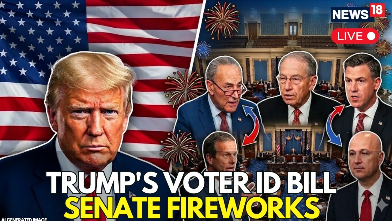 LIVE | Senate Showdown Looms as Trump-Backed Voter ID Bill Sparks Heated Debate | US News | N18G