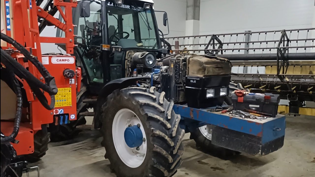 Mały remont (poprawki) Ford 8340