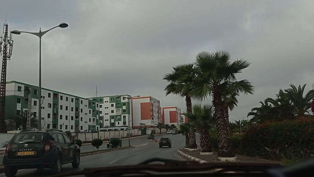 Driving in Algiers - From Bachdjerrah to Ain Naadja