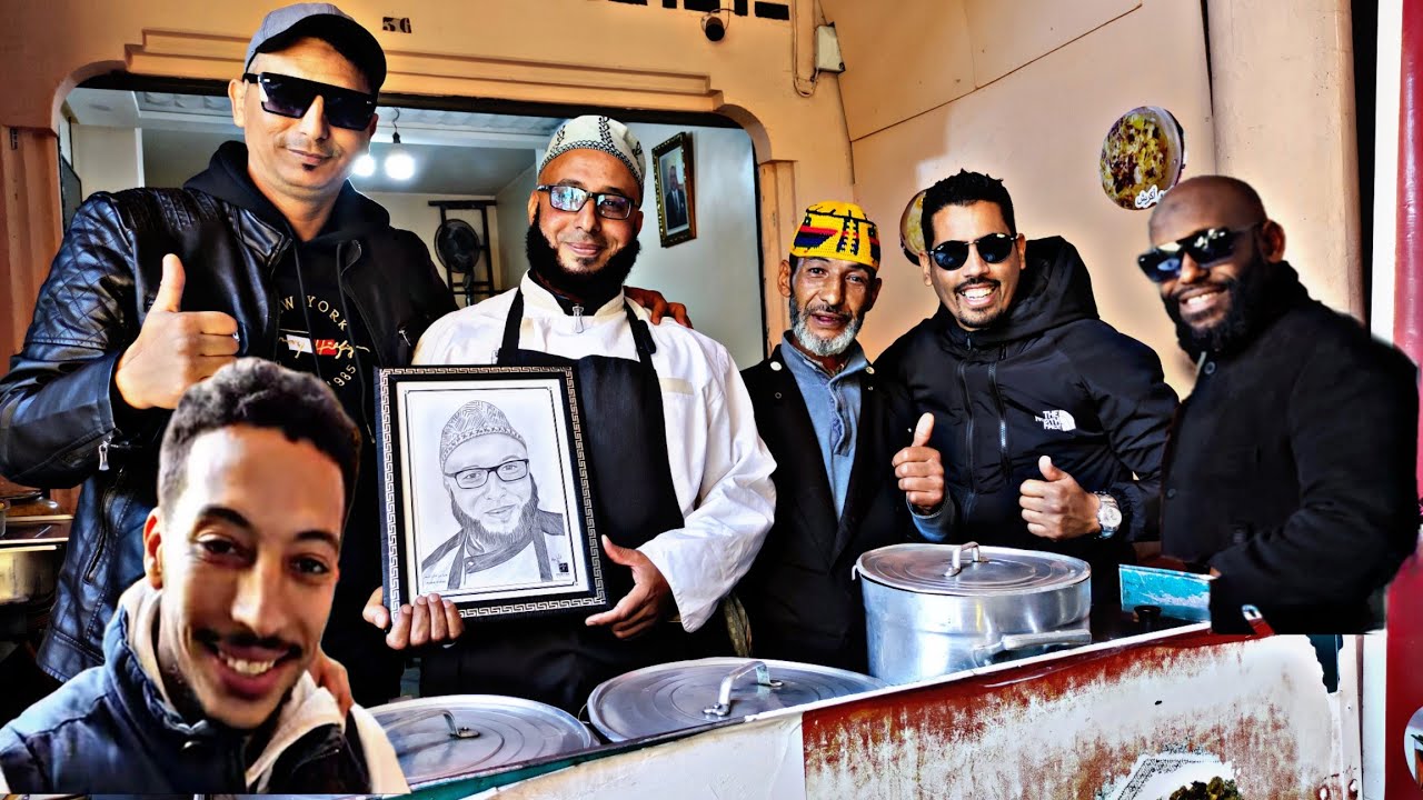 حضور أوناحي وكويو لتكريم فريق أكلات الميطر لعبد الصمد اللب 🔥.
