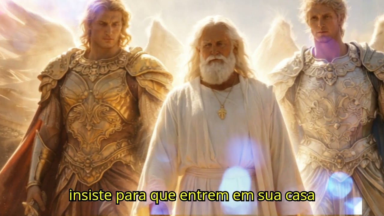 O Dia Em Que Deus Visitou a Terra e Miguel e Gabriel Caminharam Ao Seu Lado